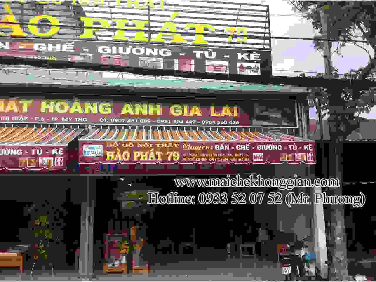 Lắp Mái Hiên Huyện Long Mỹ Hậu Giang