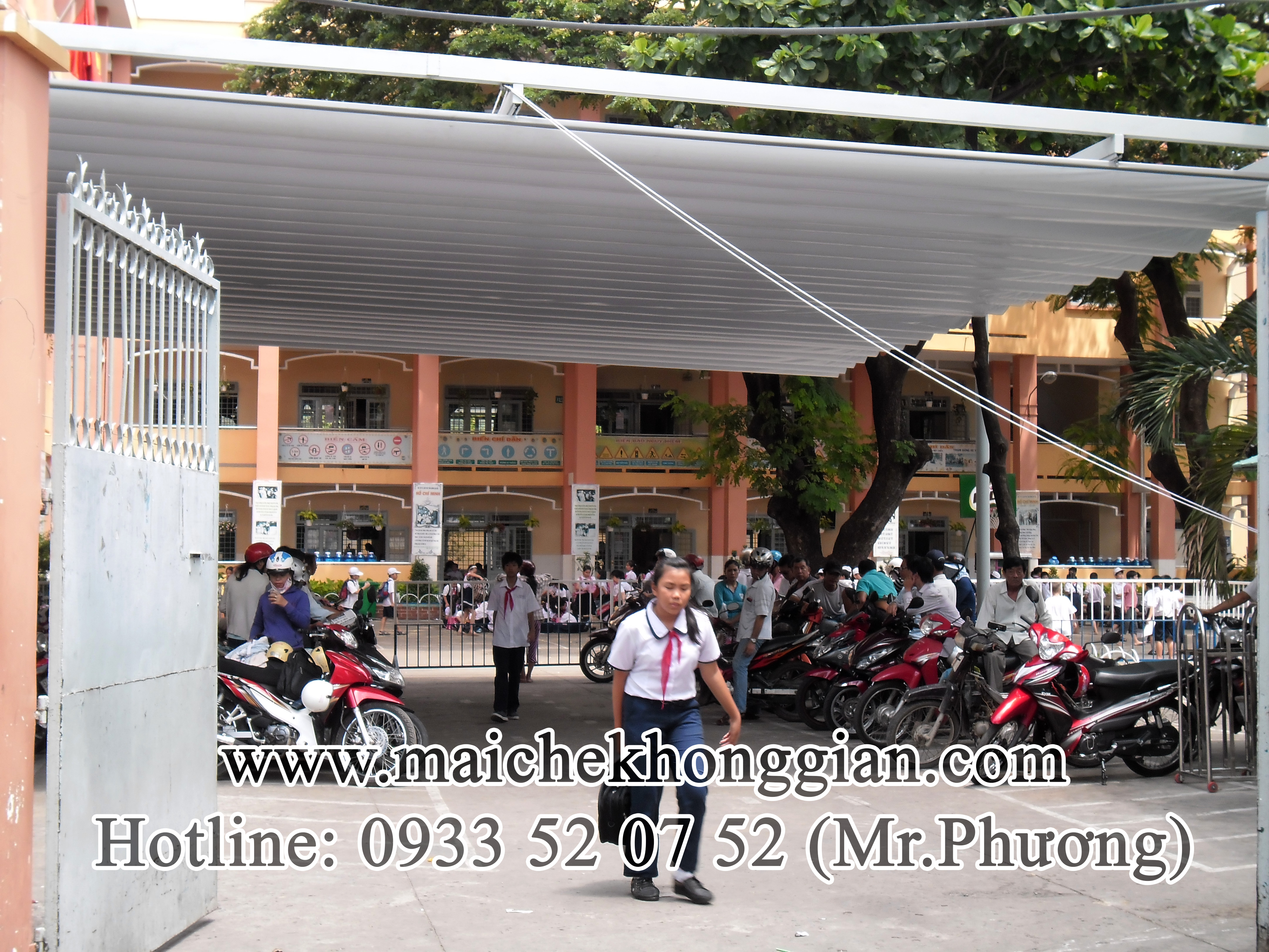 Bạt Che Mưa Chợ Lách Bến Tre