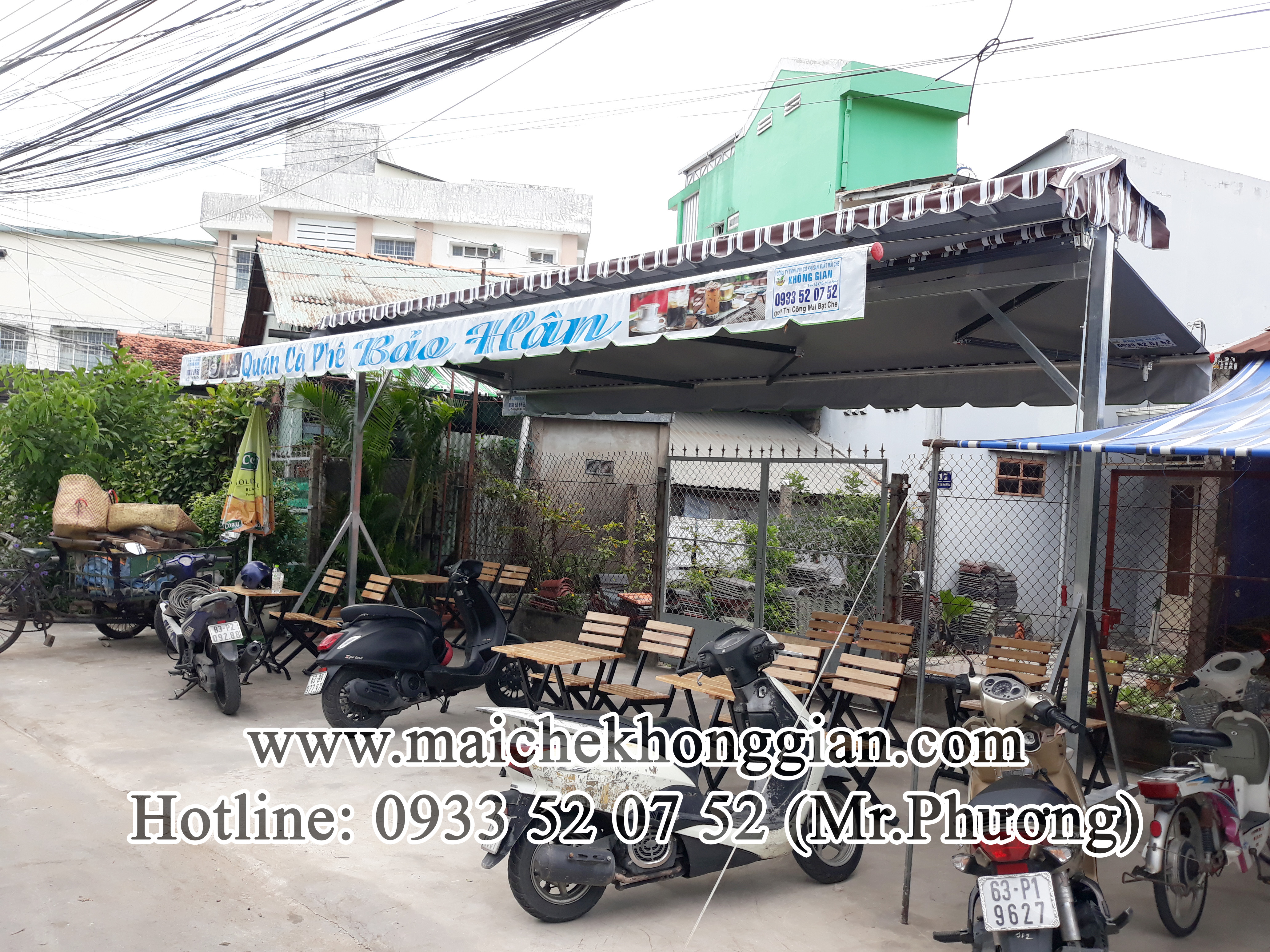 Mái Bạt Che Nắng Thạnh Phú Bến Tre