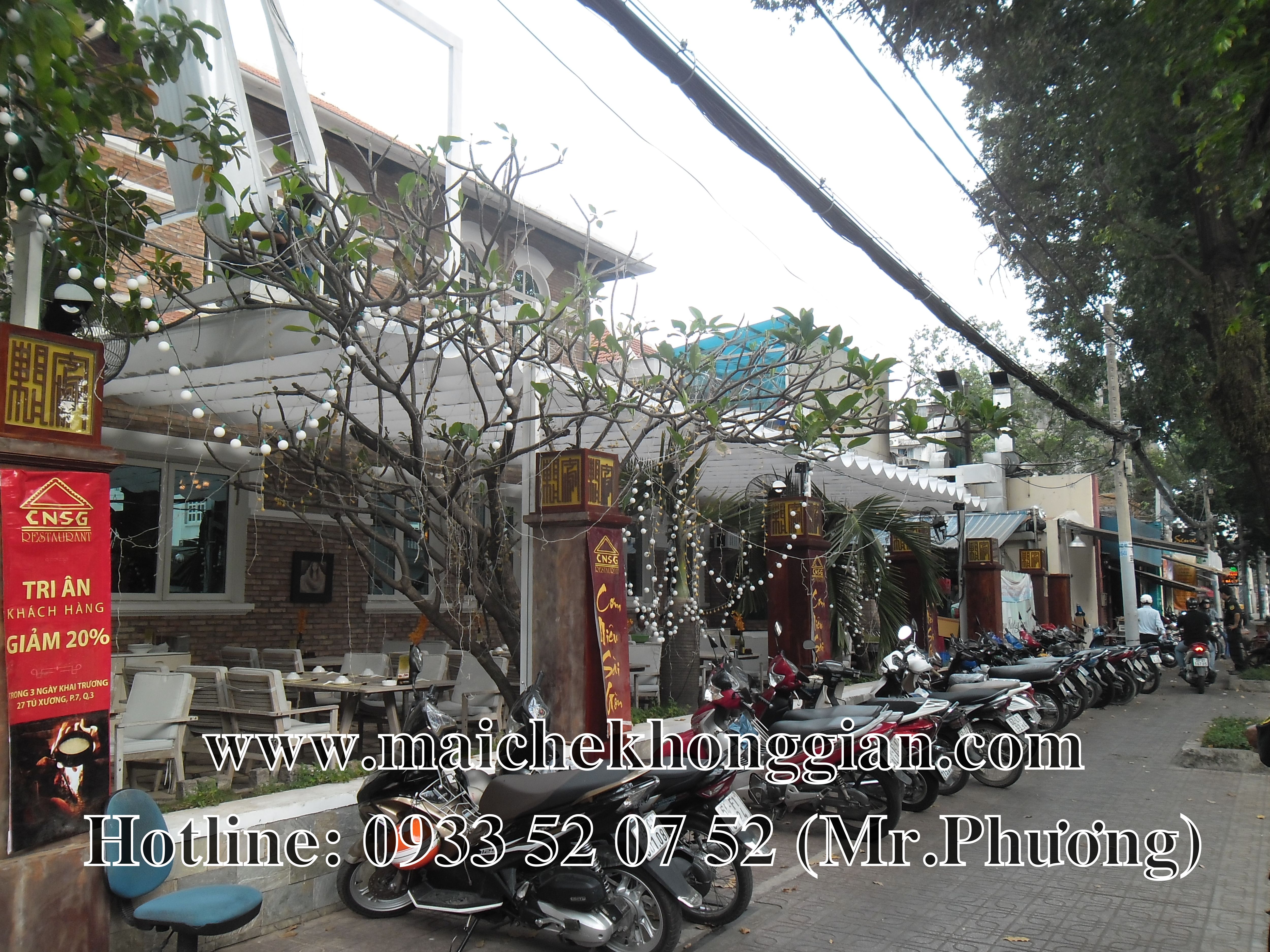  Gắn mái che Đức Huệ Long An