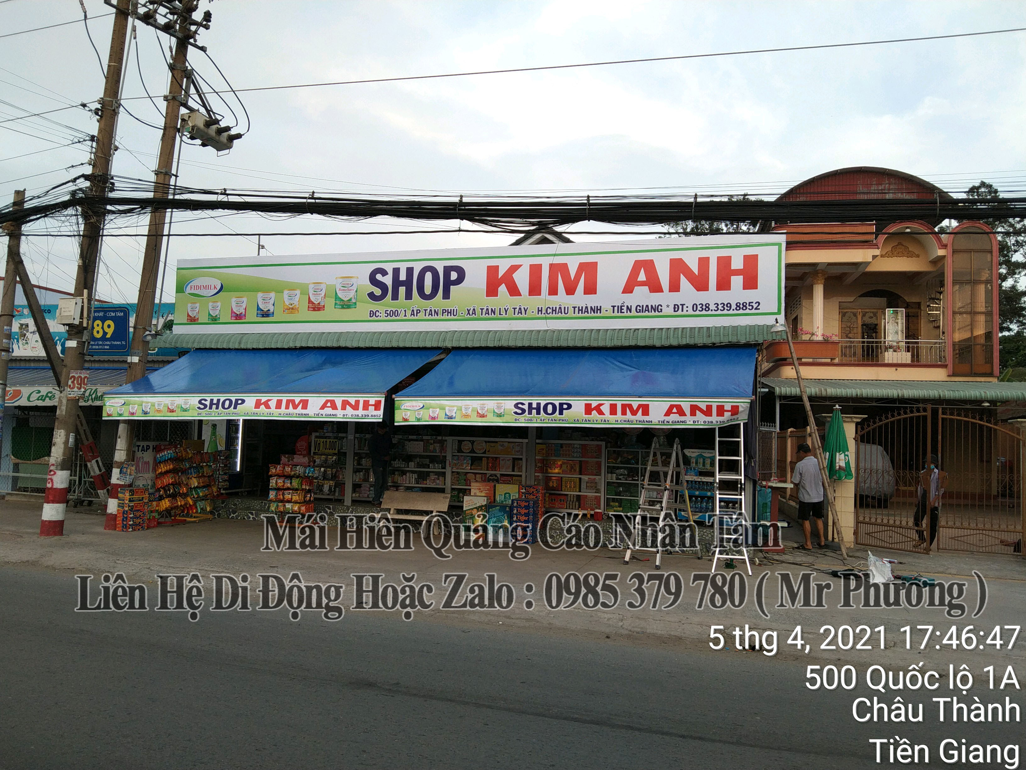 Cơ Sở Mái Che Quảng Cáo