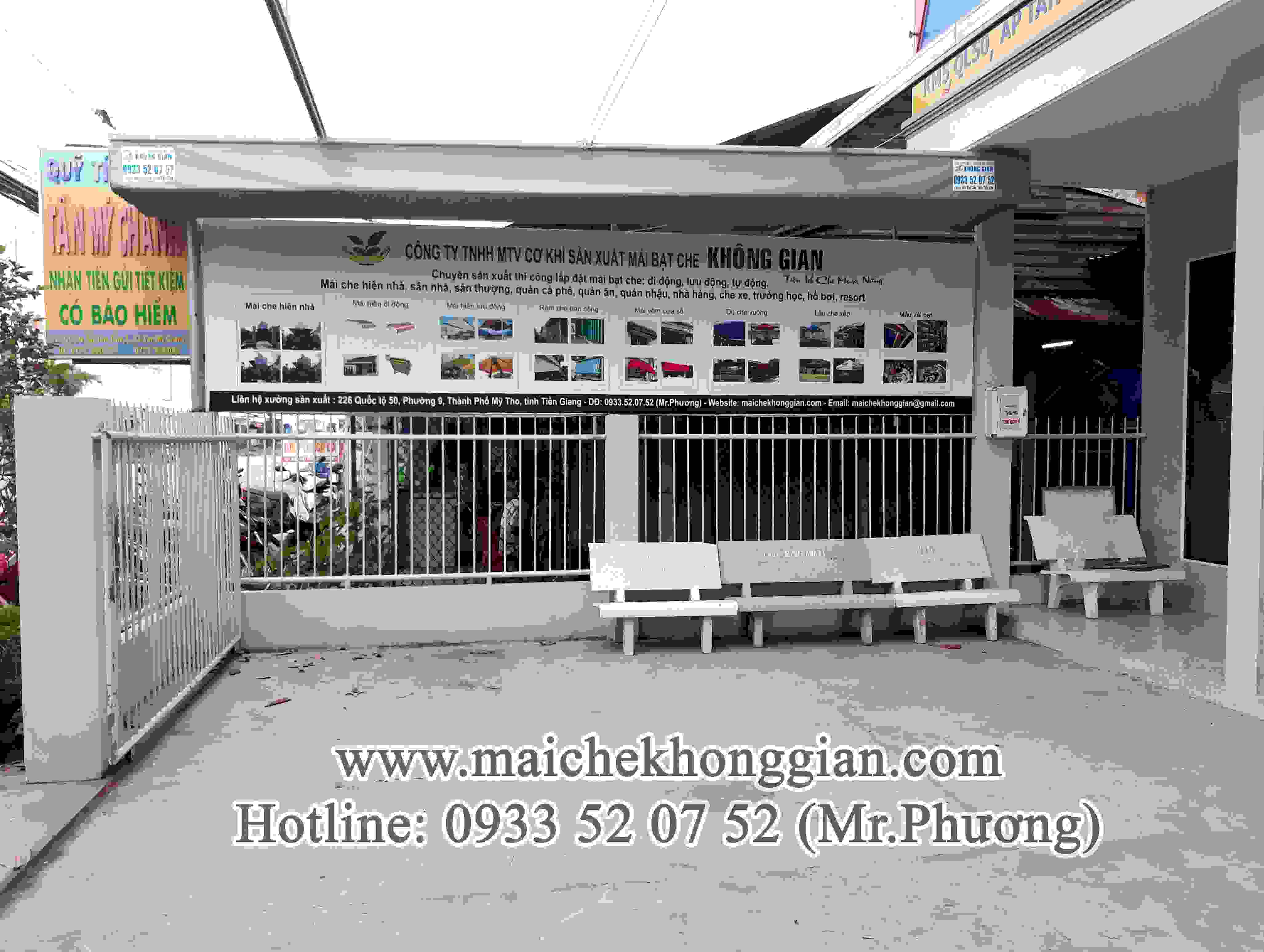 Làm Mái Che Bạt Xếp Thị Xã Long Mỹ Hậu Giang