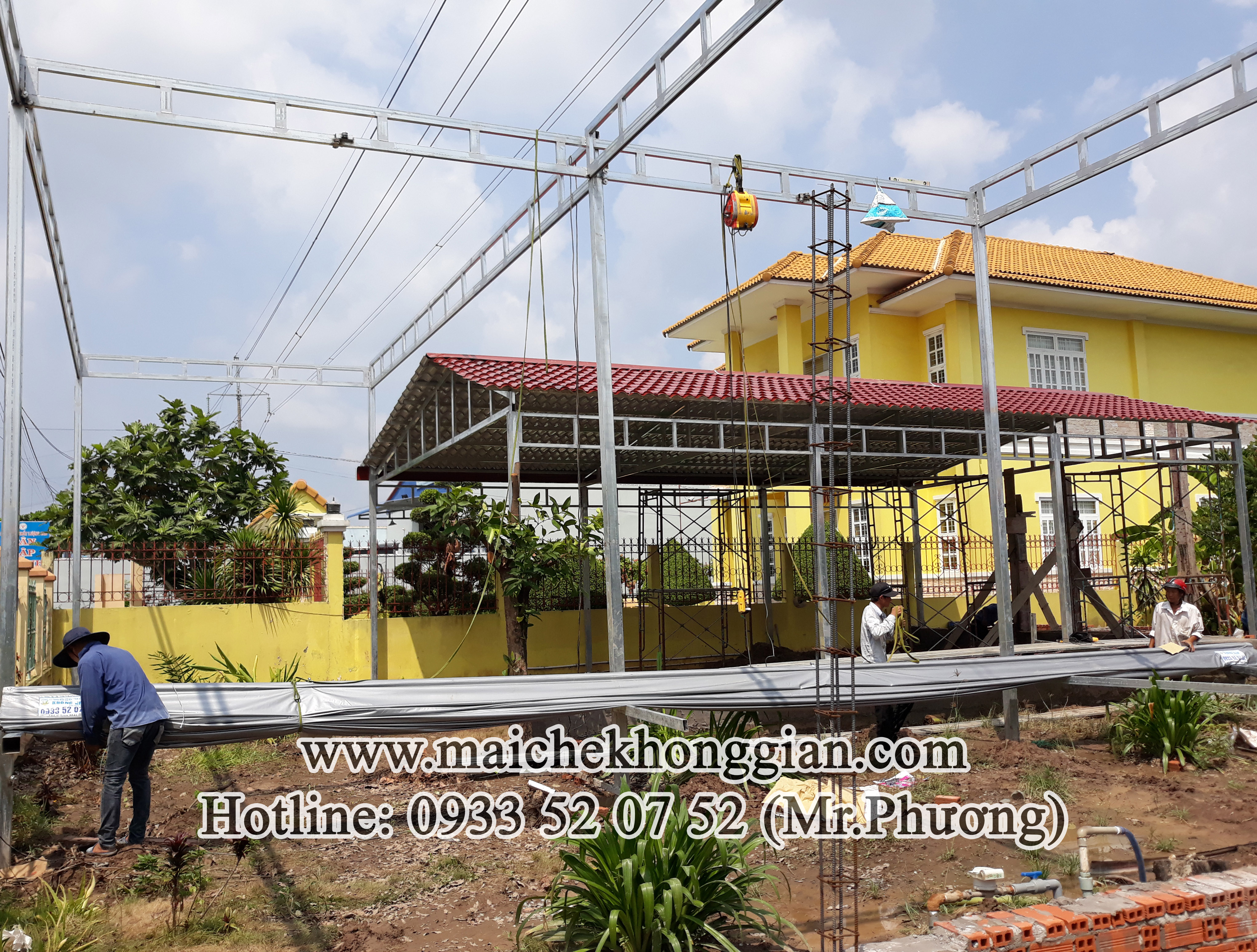 Vải Bạt Che Châu Thành Tiền Giang