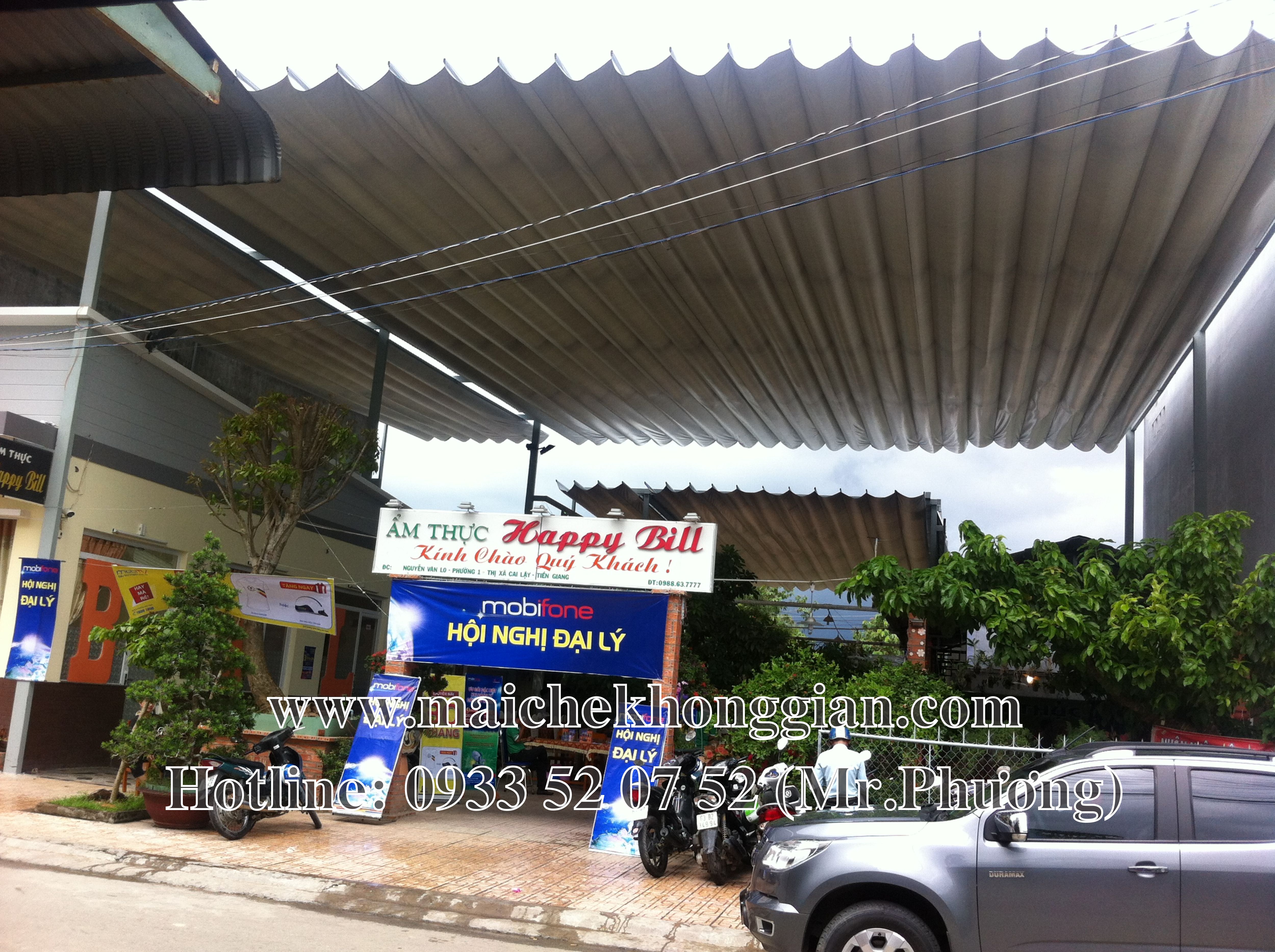 Làm Mái Che Xếp Huyện Châu Thành Sóc Trăng