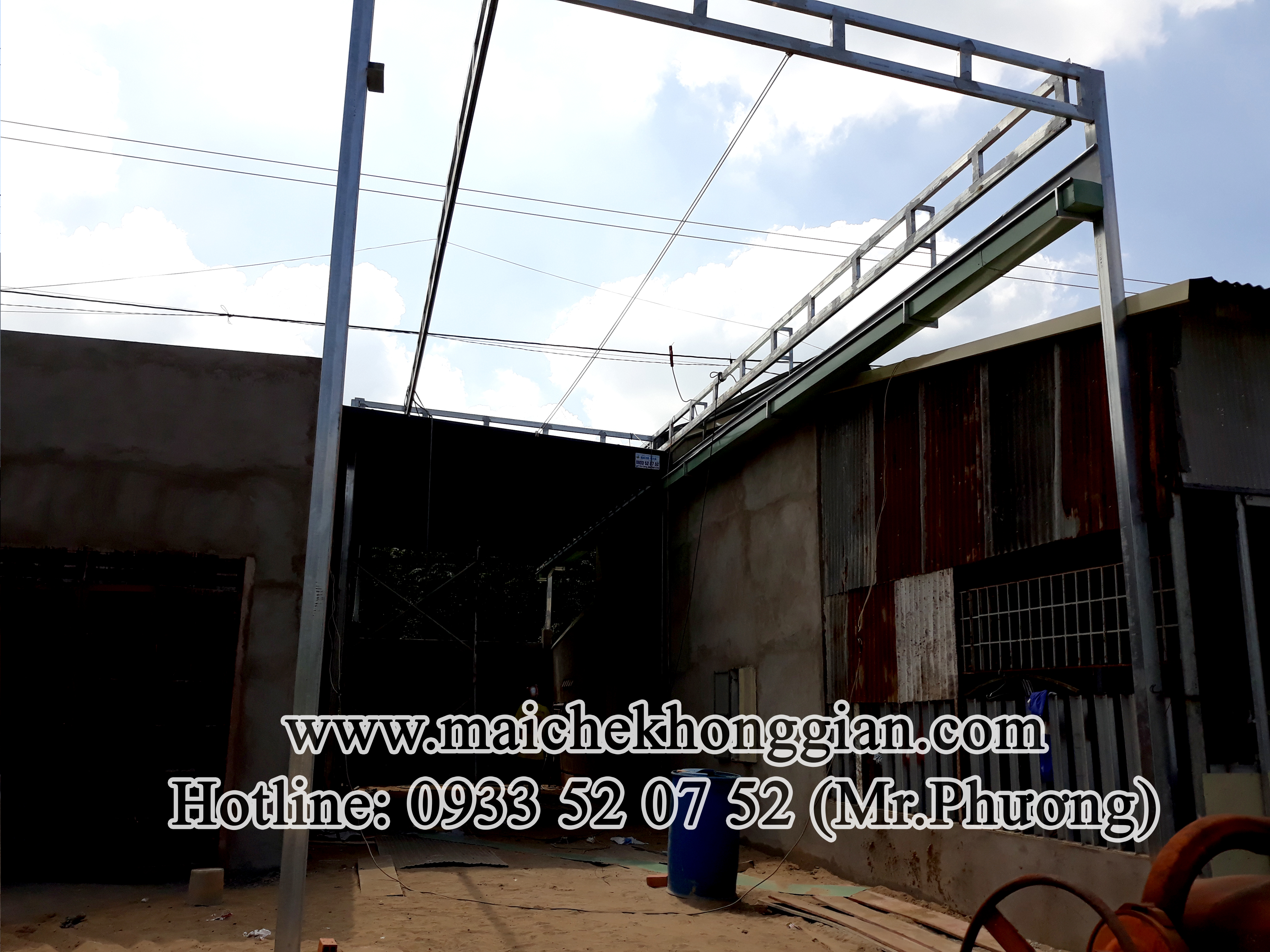 Mái bạt di động Hòa Thành Tây Ninh