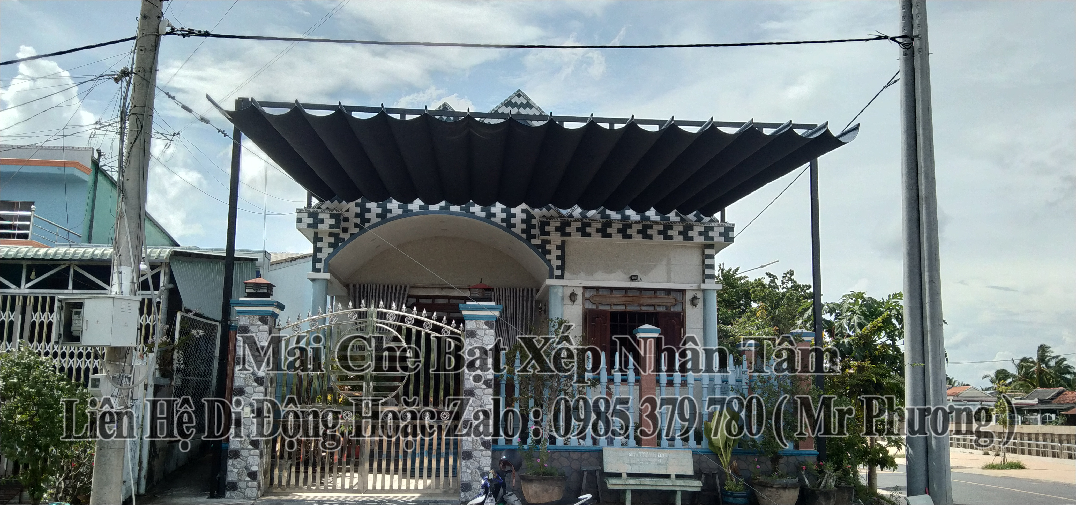 Mái Che Ngoài Trời Sân Nhà