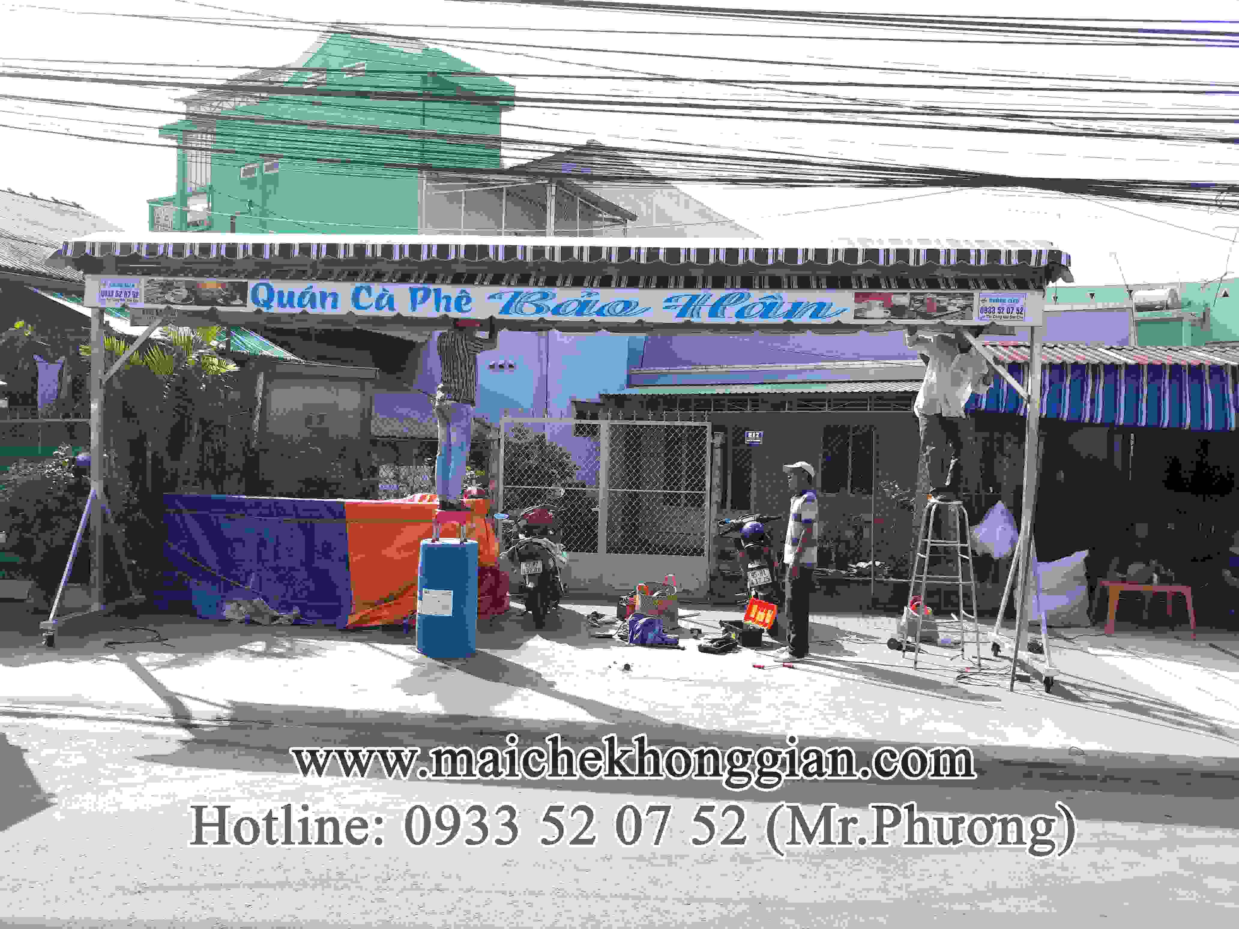 Mái Bạt Che Mưa Hậu Giang