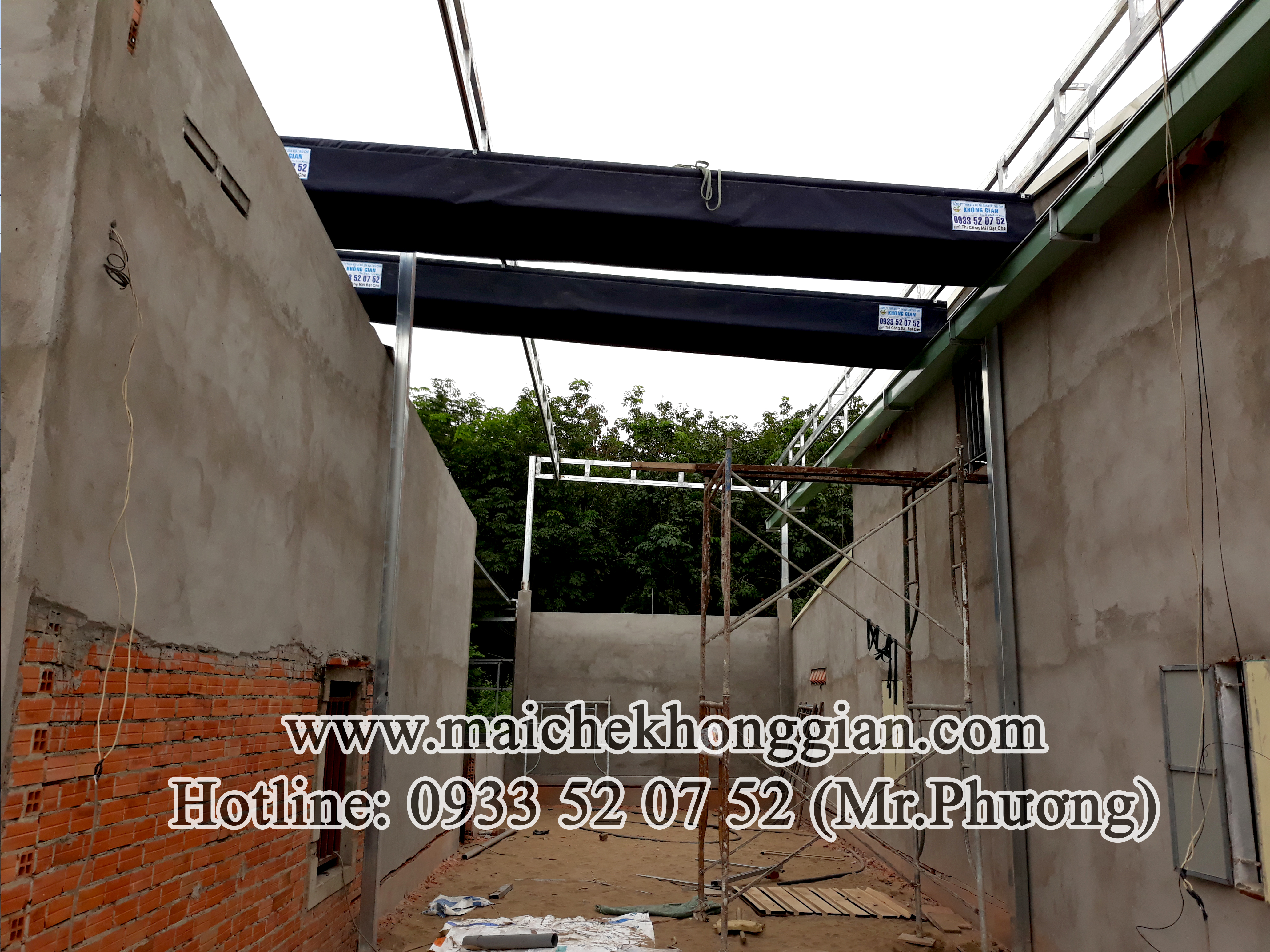 Bạt mái che Thành Phố Trà Vinh