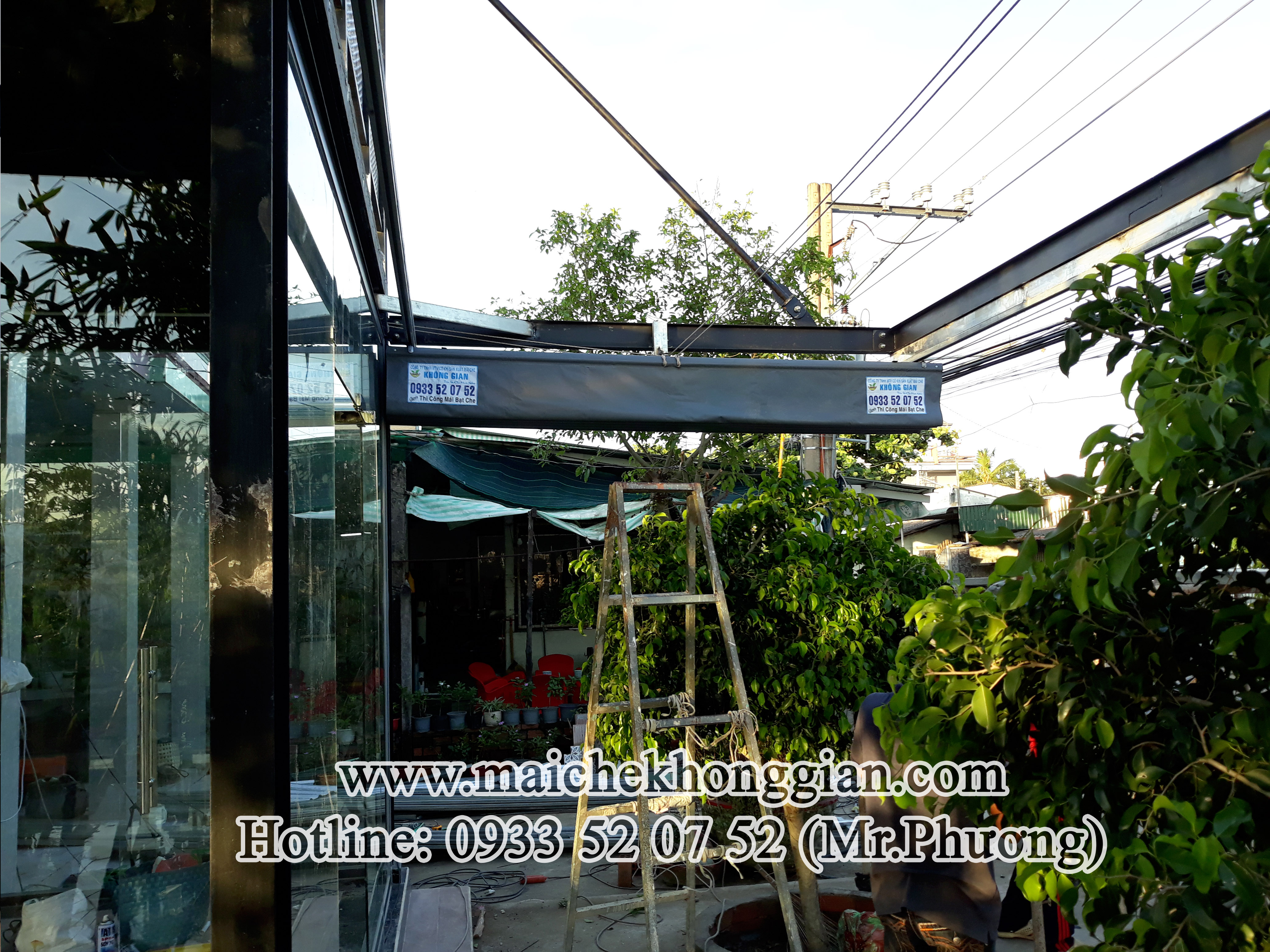 Làm Mái Che Bạt Bình Đại Bến Tre