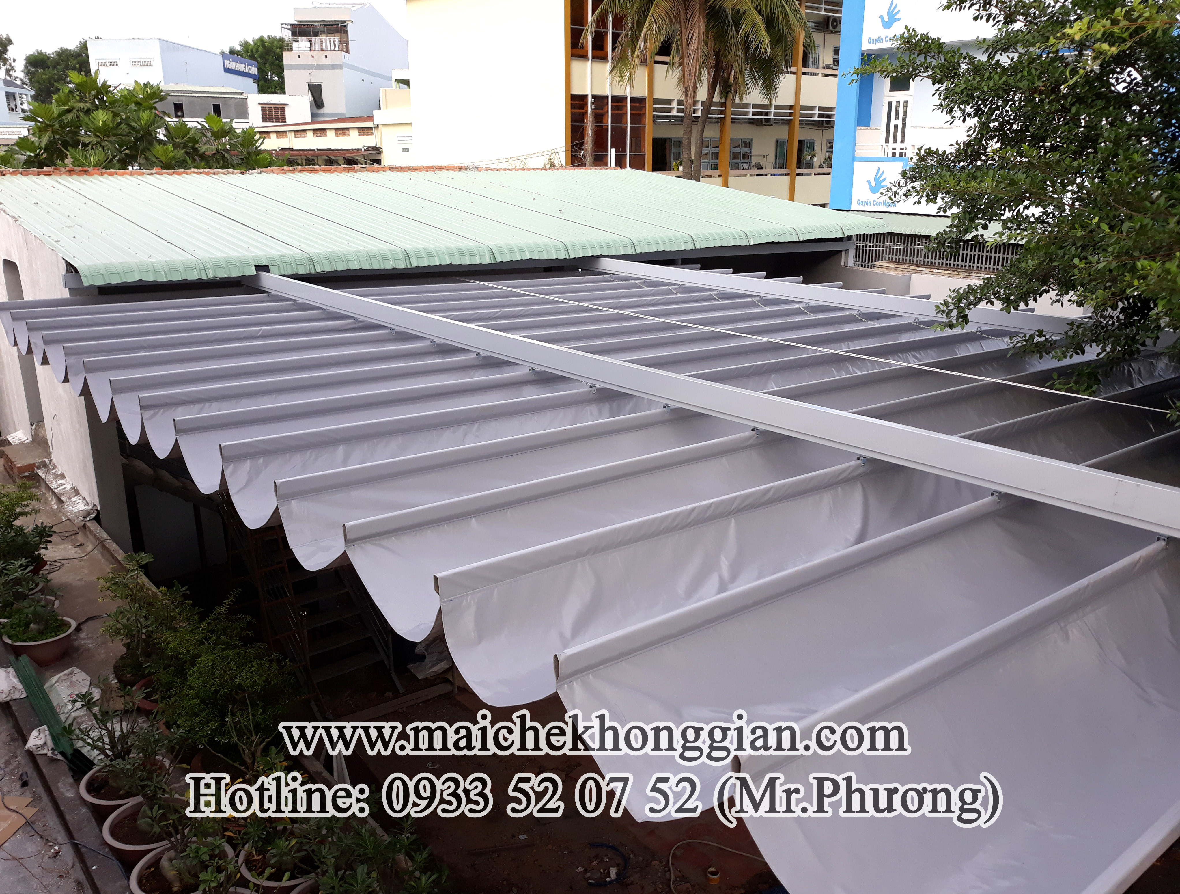 Bạt Che Xếp Sóc Trăng