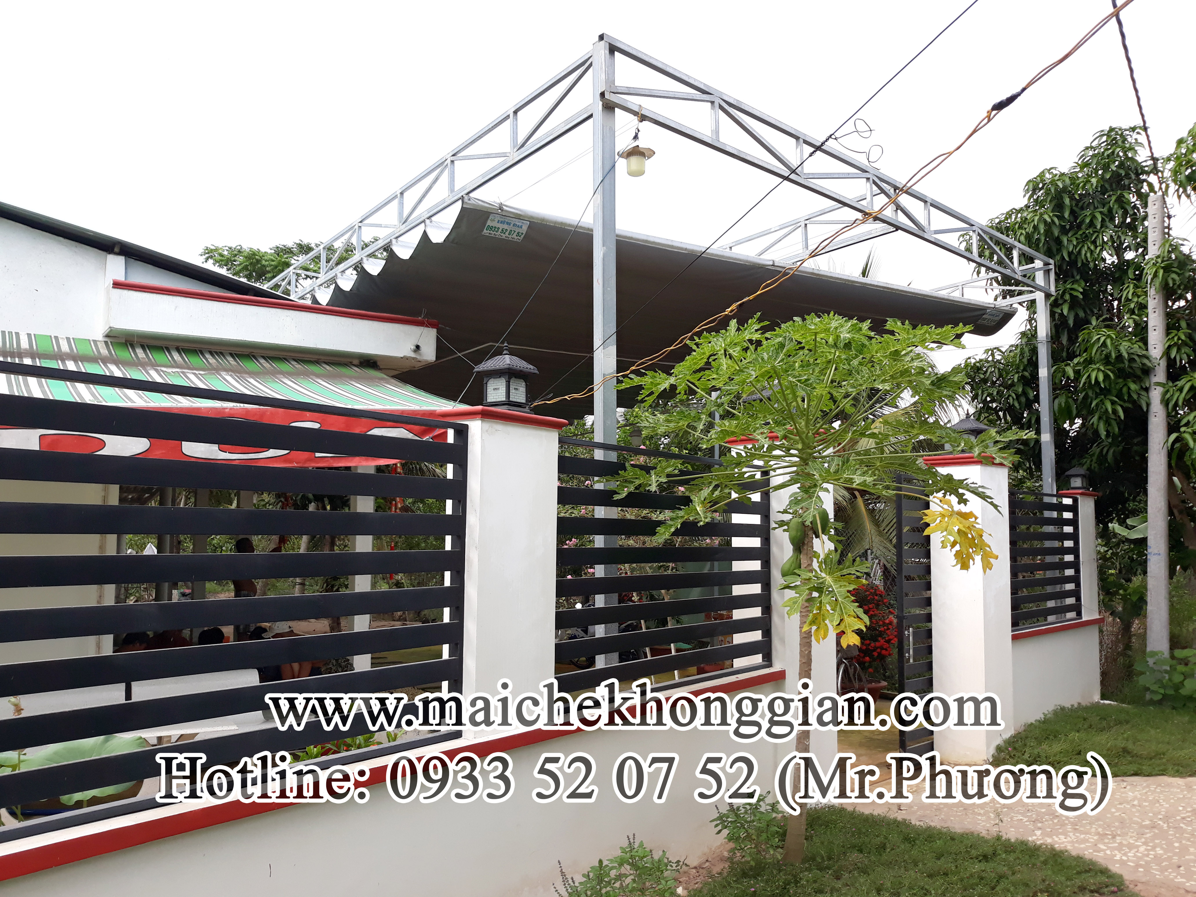 Mái bạt di động Thạnh Hóa Long An