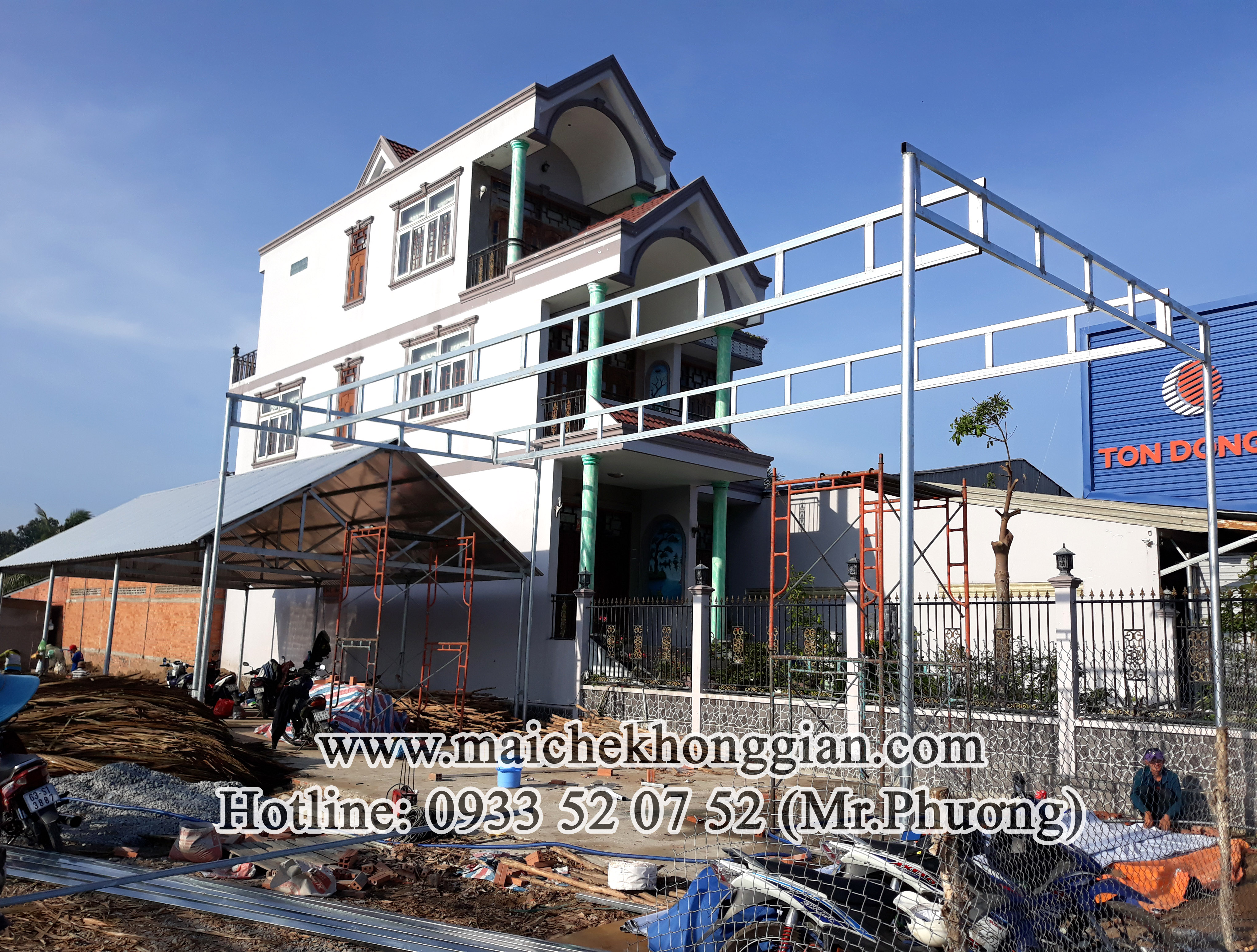 Bạt che giá rẻ Thủ Thừa Long An