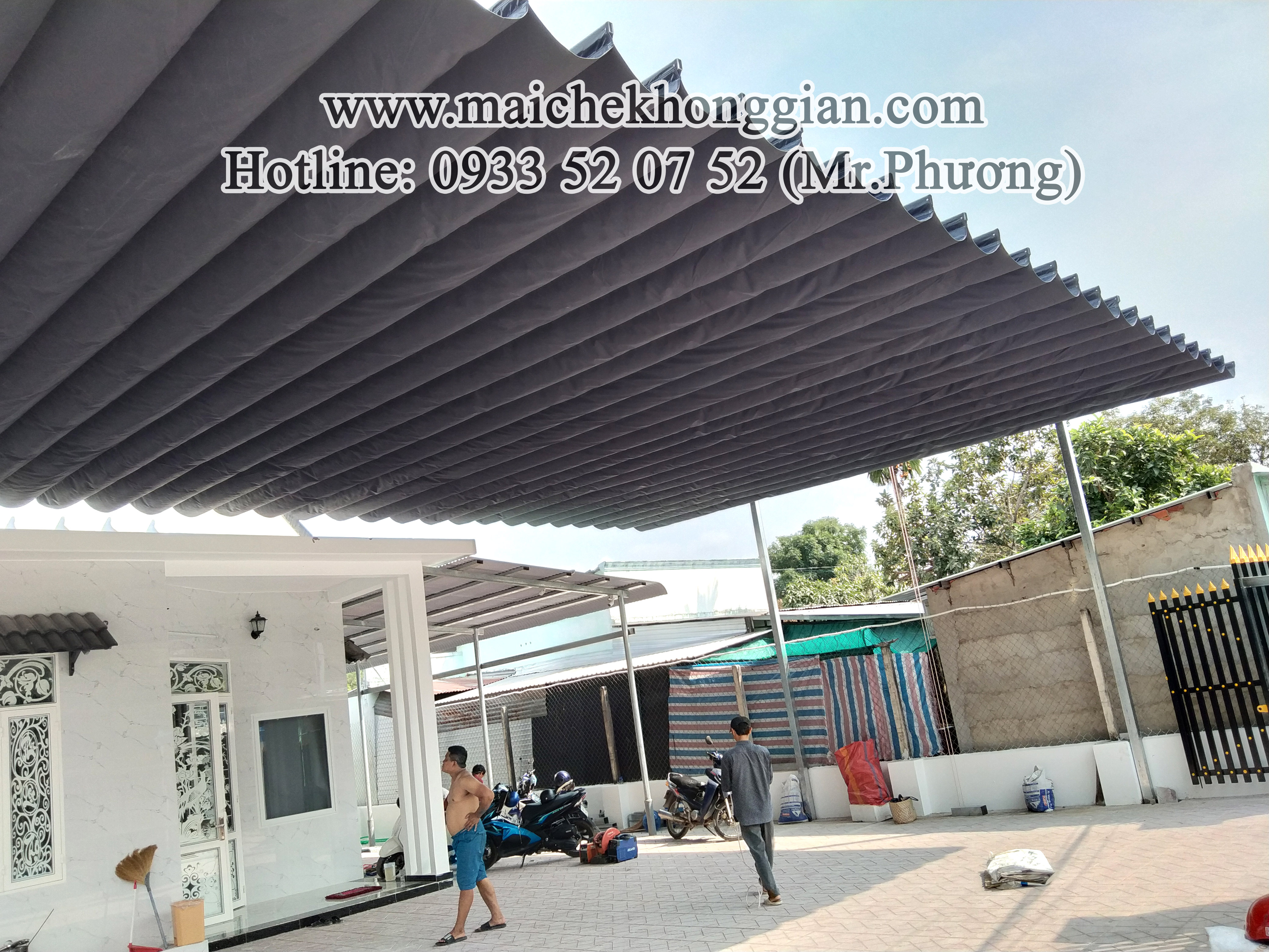 Làm Mái Bạt Huyện Mang Thít Vĩnh Long