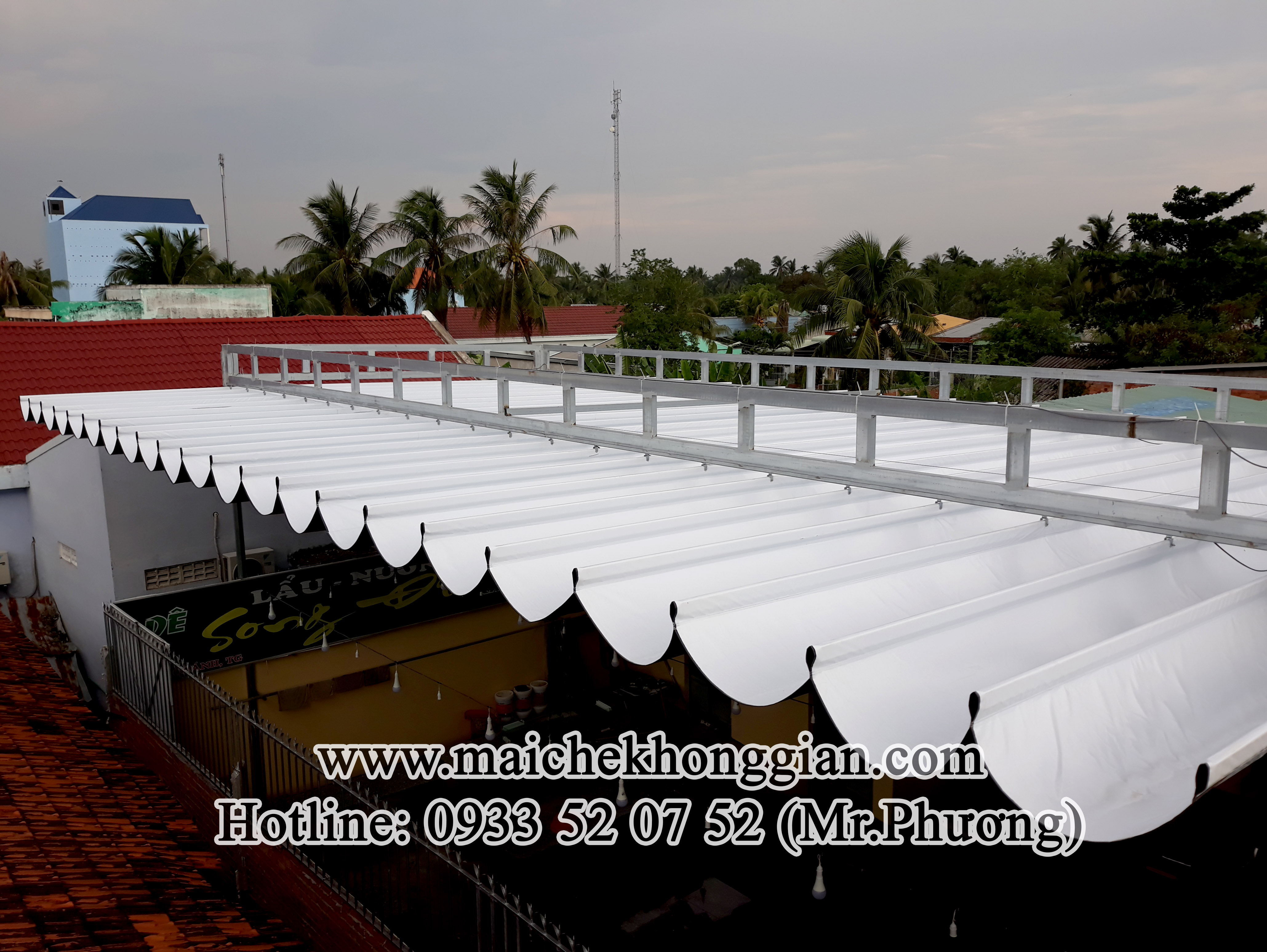 Làm Mái Che Xếp Cần Thơ