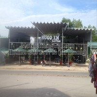 Mái Che, Mái Che Bạt Xếp-Quán Cà Phê HuGo. Khu Công Nghiệp, Trảng Bàng, Tây Ninh